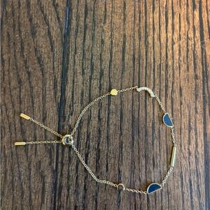 J.Crew Adjustable Blue Bracelet